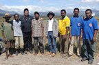 Iswandi Anas with TL militant SRI farmers